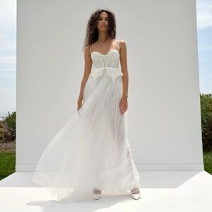 ❤️NEW w/tags For Love & Lemons Lily Dress in White | Size Small